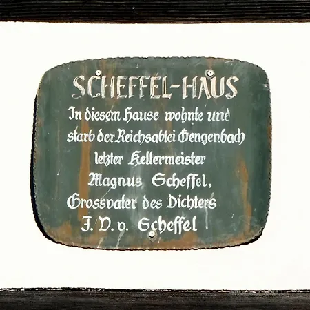 Apartment Im Scheffelhaus *